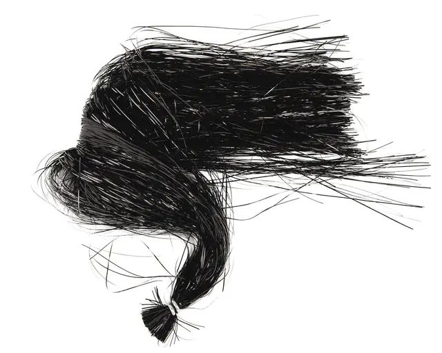 Hedron Flashabou black Syntetisk materiale til fluebinding 