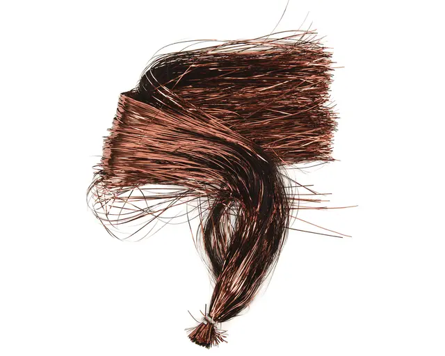 Hedron Flashabou bronze Syntetisk materiale til fluebinding 