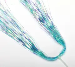 Hedron Flashabou Magnum Pearl Dyed Light Blue