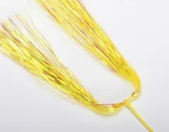 Hedron Flashabou Magnum Pearl Dyed Yellow