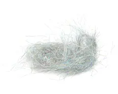 Hareline Ripple Ice Fiber #185 Hologram Silver