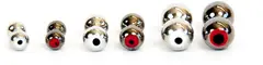I-Balz - Black Nickel/Red Eye 4mm