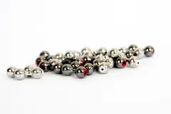 I-Balz - Nickel/White Eye 4mm 10stk