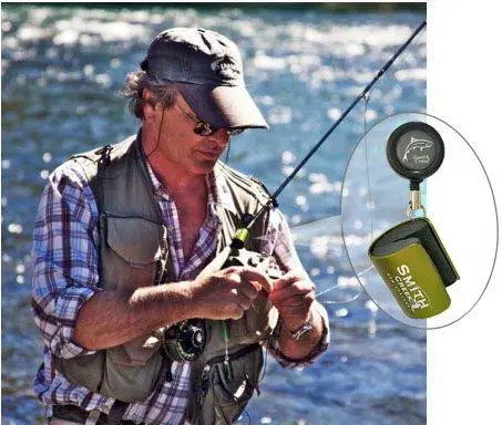 Smith Creek Rod Clip Green 