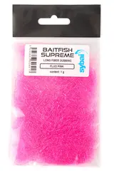Sybai Baitfish Supreme Fluo Pink Super Dubbing til fiskeimitasjoner