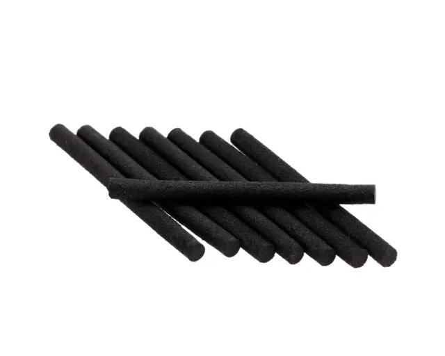 Sybai Foam Cylinders Black 2.8 mm Skumsylindere til fluebinding 