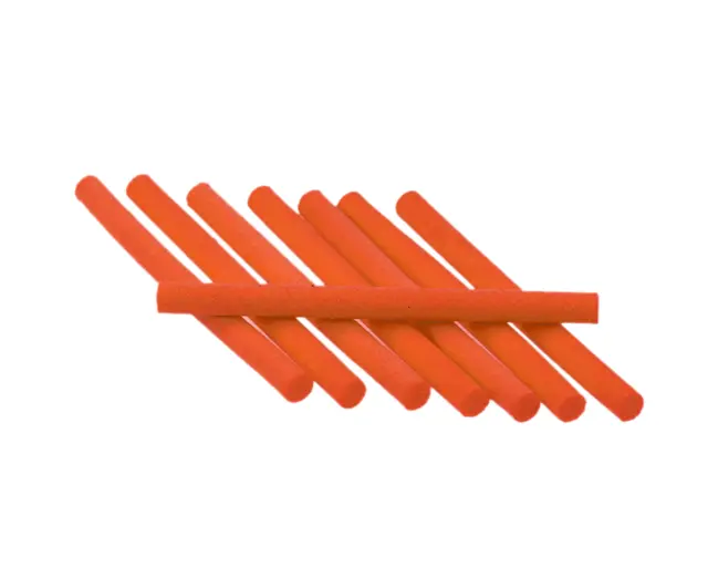 Sybai Foam Cylinders Orange 2.8 mm Skumsylindere til fluebinding 