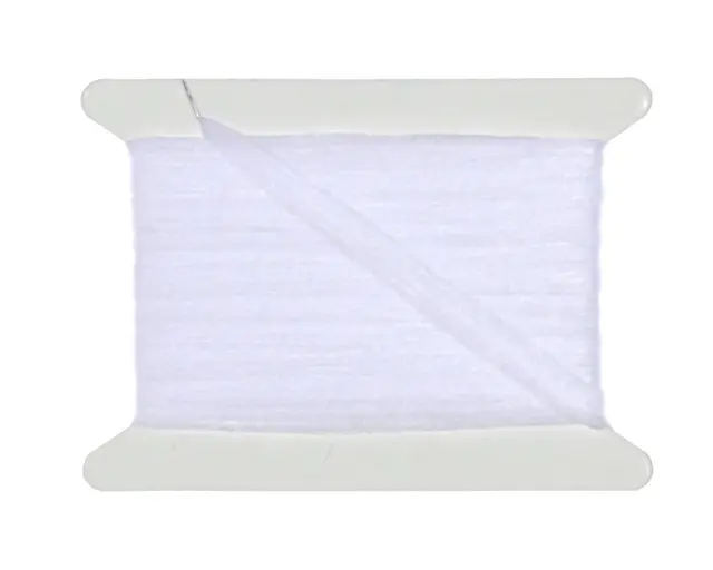 Tiemco Aero Dry Wing 01 Fl. White Flott vingemateriale 