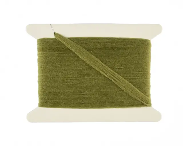 Tiemco Aero Dry Wing 15 Golden Olive Flott vingemateriale 