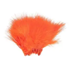 Wapsi Wolly Bugger Marabou Fluo f orange Marabou av h&#248;y kvalitet