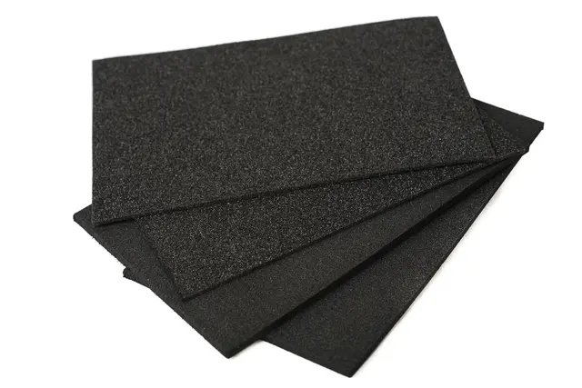 Wapsi Thin Fly Foam 2mm Black Tynt skummateriale til fluebinding 