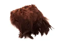 Wapsi Schlappen Short Brown Kvalitetsfj&#230;r til fluebinding