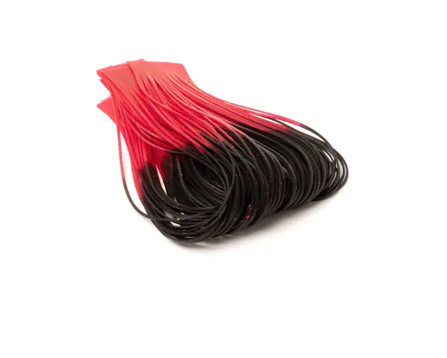 Wapsi Sili Legs Fire tip black/red 