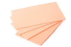 Wapsi Fly Foam 3mm/1,5mm Peach Flytende skummateriale til fluebinding