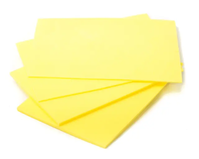 Wapsi Fly Foam 3mm/1,5mm Yellow Flytende skummateriale til fluebinding 