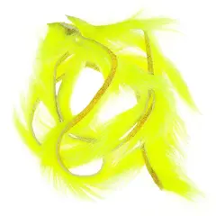 Wapsi Rabbit Zonkers Fl. Yellow Strimler av kaninpels til fluebinding