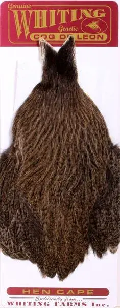 Whiting Coq De Leon Hen Cape Brown Speckled 