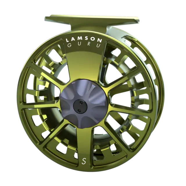 Lamson Guru Reel-3+ Olive Green 