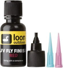 Loon UV Fly Finish Red