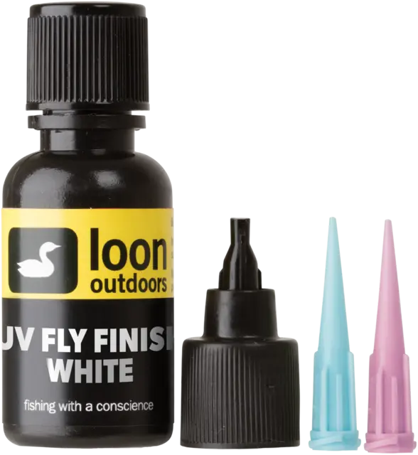 Loon UV Fly Finish White 