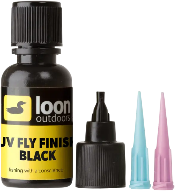 Loon UV Fly Finish Black 