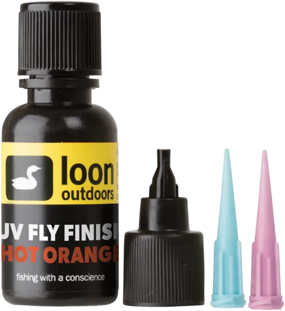 Loon UV Fly Finish Hot Orange 