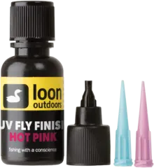Loon UV Fly Finish Hot Pink