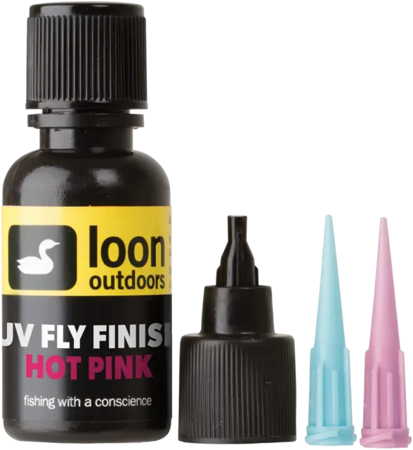 Loon UV Fly Finish Hot Pink 
