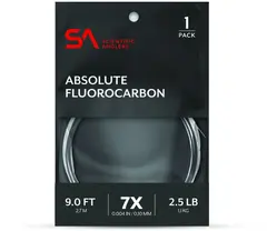 SA Absolute Fluorocarbon Leader 12&#39;  6 l 0,18 mm
