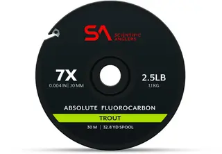 SA Absolute Fluorocarbon Trout Tippet