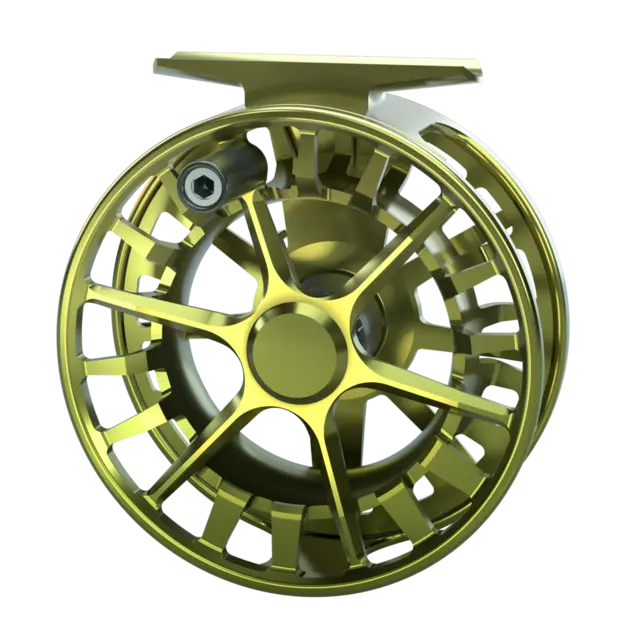 Lamson Guru Reel-3+ Olive Green 