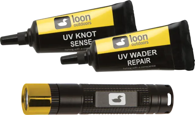 Loon UV Kit Knot sense + Wader Repair + UV lampe 