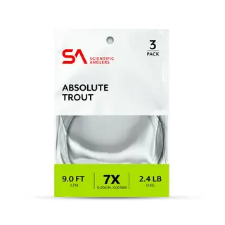 SA Absolute Trout Leader 7&#39;5&#39;