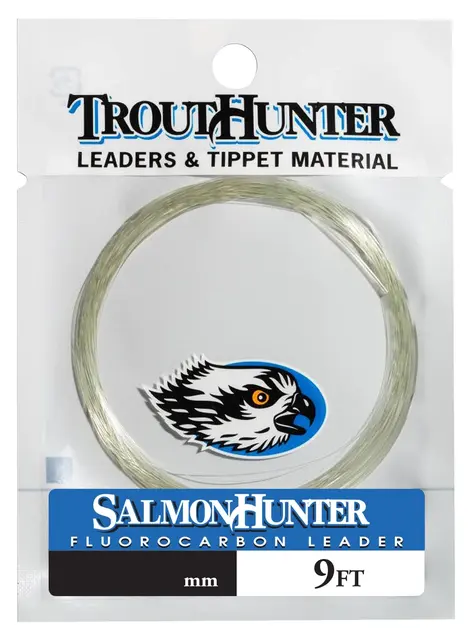 TH SalmonHunter Fluorcarbon Leader 9ft 0,330 mm 