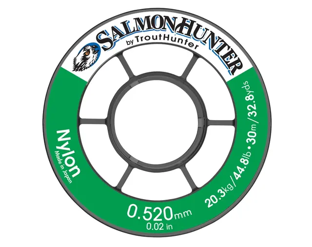 TH SalmonHunter Nylon Tippet 0,260 mm 50 meter 
