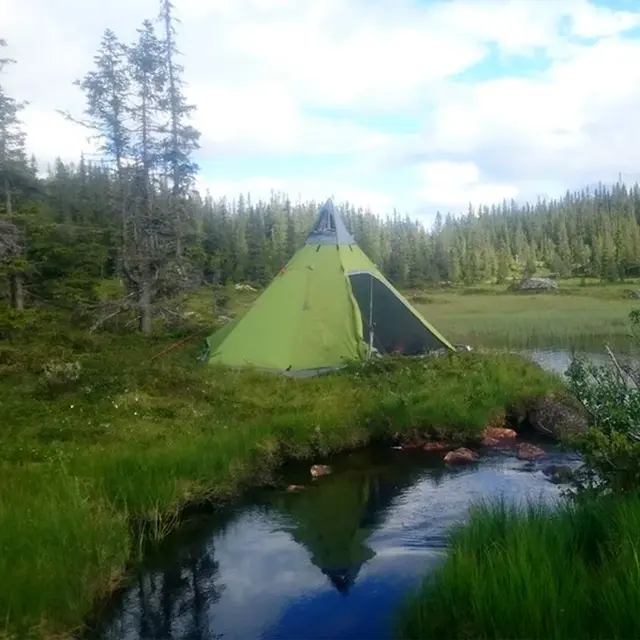 Frisport Basic 5-7 Lavvu Justerbar topp og lav vekt 