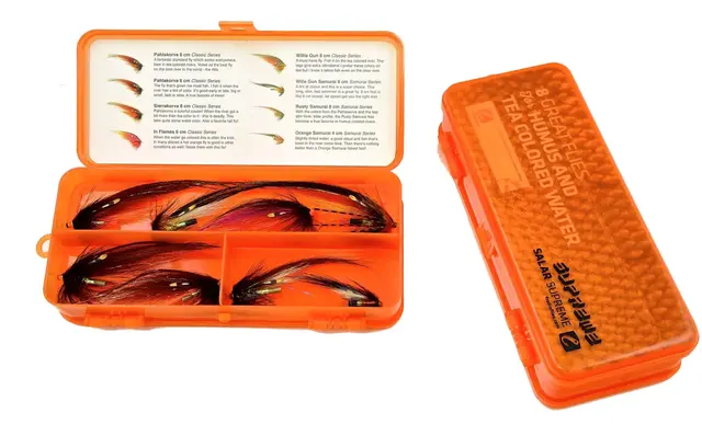 8 Great Flies for Humus & Tea Colored W. Mikael Frödin Fly Selections 