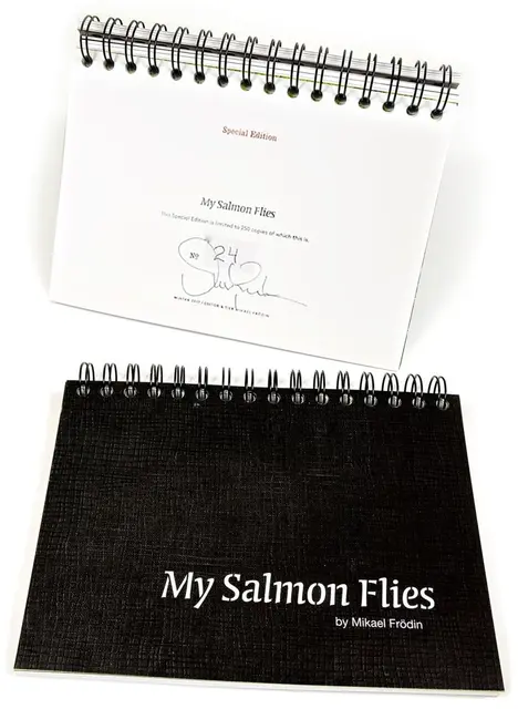 Frödin "My Salmon Flies" Limited Edition Bok av Mikael Frödin 