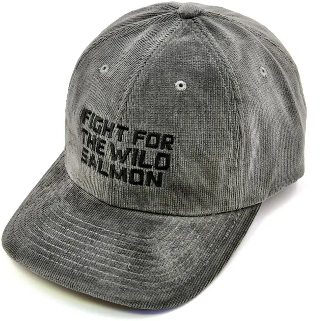 Frödin Wild Salmon Corduroy Hat Cool Grey 