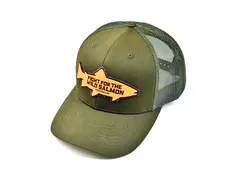 Fr&#246;din Wild Salmon Trucker Hat Green Olive