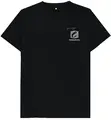 Frödin Organic Salmon Fishing Logo Tee Black