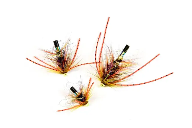 Frödin Flies Loose Bodies 1, 2 og 3cm Willie Gun 