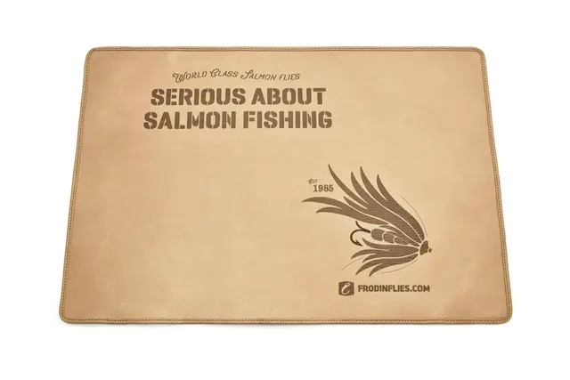 Frödin Flies Leahter table cover Natural Tan 