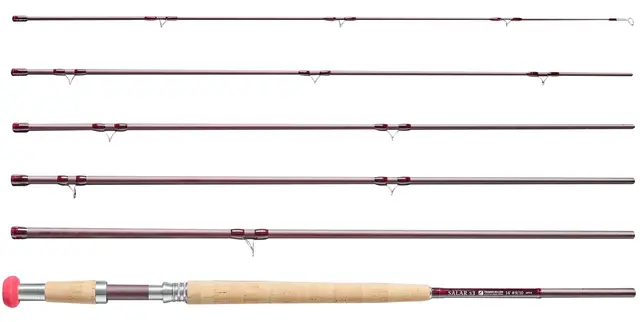 Frödin Salar S3 Double Hand 12'6'' #8/9 6-delt tohpnds fluestang 