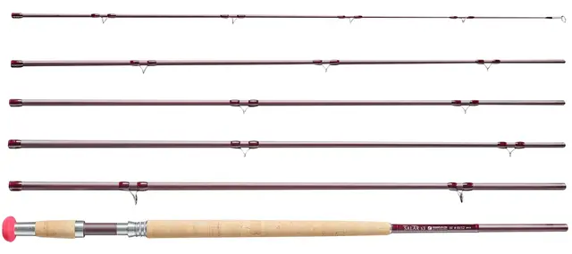 Frödin Salar S3 Double Hand 12'6'' #8/9 6-delt tohpnds fluestang 