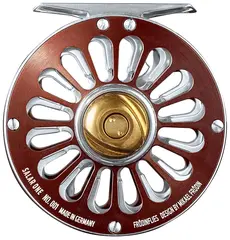 Fr&#246;din Salar Burgundy Reel #6/8 Klassiske fluesneller for laksefiske