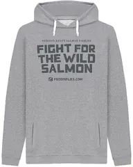 Fr&#246;din Wild Salmon Hoodie Grey L Heather Grey
