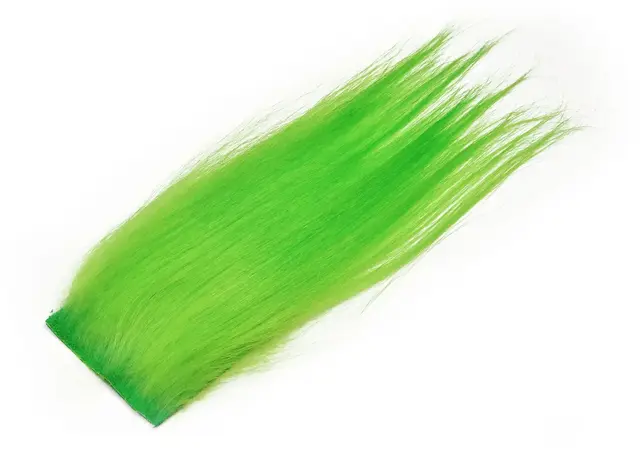 Frödin Samurai Hair Greenlander Green Hårmateriale av geit for fluebinding 