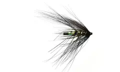 Fr&#246;din Sea Trout Spey Black Heron 3cm Mikael Fr&#246;din Fly Design