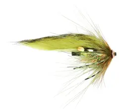 Fr&#246;din Sea Trout Spey Olive Z Spey 3cm Mikael Fr&#246;din Fly Design